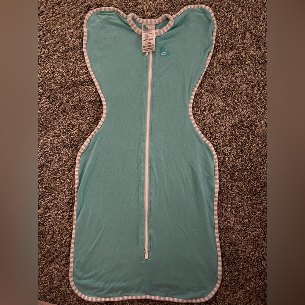 Love to Dream Turquoise Swaddle Up Size Medium (13-19lbs.)